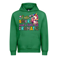 Emerald cute smart and a little bit dramatic Urban Hoodie - Artiststas
