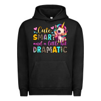 Pigment Black cute smart and a little bit dramatic Urban Hoodie - Artiststas