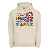 Pigment French Oak cute smart and a little bit dramatic Urban Hoodie - Artiststas