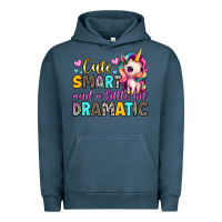 Pigment Midnight Navy cute smart and a little bit dramatic Urban Hoodie - Artiststas