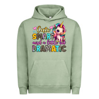 Pigment Oil Green cute smart and a little bit dramatic Urban Hoodie - Artiststas