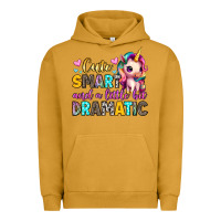 Pigment Peanut Butter cute smart and a little bit dramatic Urban Hoodie - Artiststas