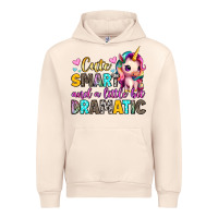 Sandshell cute smart and a little bit dramatic Urban Hoodie - Artiststas