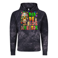 Cloud Black Dia de los muertos Vintage Hoodie - RanaPortraitStore