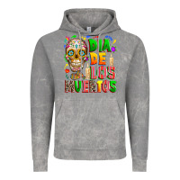 Cloud Rock Dia de los muertos Vintage Hoodie - RanaPortraitStore