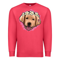 Cardinal jack russel floral kopyası Premium Sweatshirt - Jasminsmagicworld