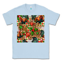 Christmas Leopard Chicken Classic Tee | Teevron