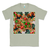 Matcha christmas leopard chicken Classic Tee - FaDigitalArtStudio