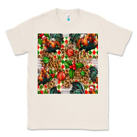 Natural christmas leopard chicken Classic Tee - FaDigitalArtStudio