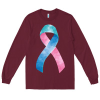 Thyroid Cancer Ribbon Fa Element Long Sleeve Tee | Teevron
