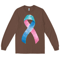Chestnut thyroid cancer ribbon fa element Long Sleeve Tee - FaDigitalArtStudio