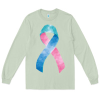 Matcha thyroid cancer ribbon fa element Long Sleeve Tee - FaDigitalArtStudio