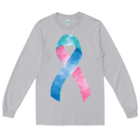 Moon Dust thyroid cancer ribbon fa element Long Sleeve Tee - FaDigitalArtStudio