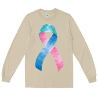 Mushroom thyroid cancer ribbon fa element Long Sleeve Tee - FaDigitalArtStudio