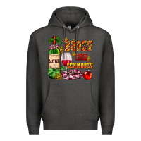 Charcoal Heather boozy and schmoozy Premium Hoodie - AdoDesignShop