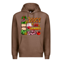 Chestnut boozy and schmoozy Premium Hoodie - AdoDesignShop