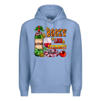 Colony Blue boozy and schmoozy Premium Hoodie - AdoDesignShop