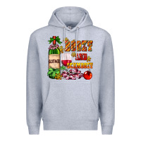 Heather Grey boozy and schmoozy Premium Hoodie - AdoDesignShop