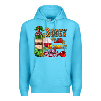 Ocean Blue boozy and schmoozy Premium Hoodie - AdoDesignShop