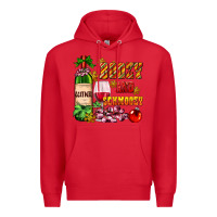 Red boozy and schmoozy Premium Hoodie - AdoDesignShop