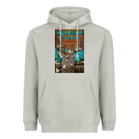 Moon Dust Western Buck Deer Garden Heavyweight Hoodie - LillyAllenDesigns