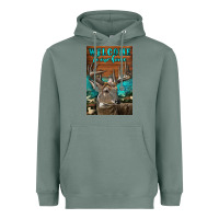 Sage Western Buck Deer Garden Heavyweight Hoodie - LillyAllenDesigns