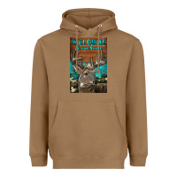 Toasted Coconut Western Buck Deer Garden Heavyweight Hoodie - LillyAllenDesigns