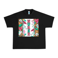 Black nurse Urban Heavy Tee - Zillion Design Studio