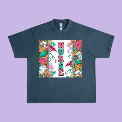 Nurse Urban Heavy Tee Designed By Zillion Design Studio