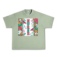 Oil Green nurse Urban Heavy Tee - Zillion Design Studio