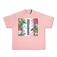 Salmon nurse Urban Heavy Tee - Zillion Design Studio