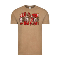 Vintage Coffee that s my brother on that field Vintage Tee - Zillion Design Studio