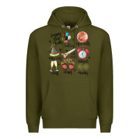 Army Green happy new year Premium Hoodie - MaliasSmallBusiness