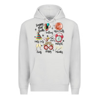 Dove Grey happy new year Premium Hoodie - MaliasSmallBusiness