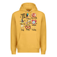 Mustard happy new year Premium Hoodie - MaliasSmallBusiness