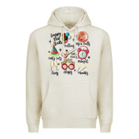 Oatmeal Heather happy new year Premium Hoodie - MaliasSmallBusiness