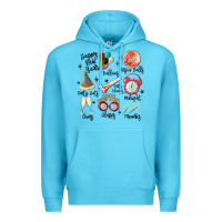 Ocean Blue happy new year Premium Hoodie - MaliasSmallBusiness
