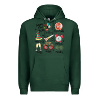 Sports Green happy new year Premium Hoodie - MaliasSmallBusiness