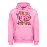 Fuchsia Pink little miss 100 days smarter Urban Hoodie - Artiststas