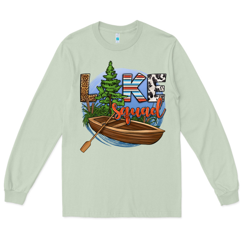 Lake Squad Long Sleeve Tee by HRA Design Shop | Teevron