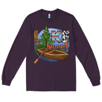 Plum lake squad Long Sleeve Tee - HRA Design Shop