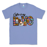 Colony Blue coffee İs mt love Classic Tee - CowhideDigitalArt