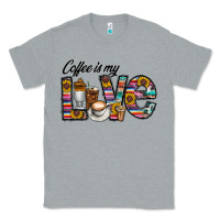 Heather Grey coffee İs mt love Classic Tee - CowhideDigitalArt
