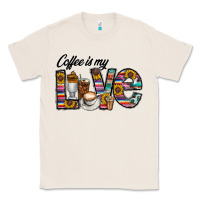 Natural coffee İs mt love Classic Tee - CowhideDigitalArt