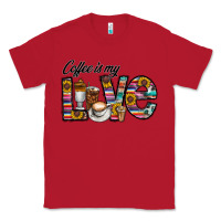 Red coffee İs mt love Classic Tee - CowhideDigitalArt