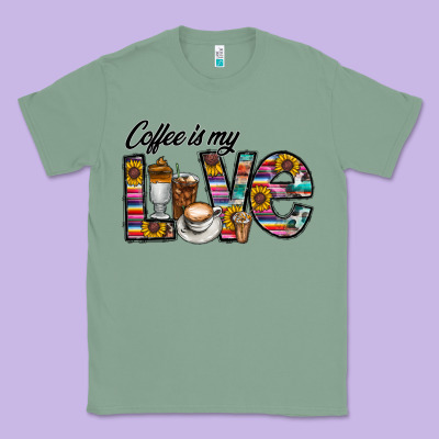 Coffee İs Mt Love Classic Tee Designed By Cowhidedigitalart