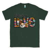 Sports Green coffee İs mt love Classic Tee - CowhideDigitalArt