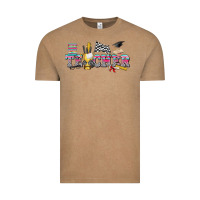 Vintage Coffee race with teacher Vintage Tee - texasbilliewilder