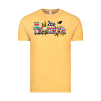 Vintage Mustard race with teacher Vintage Tee - texasbilliewilder