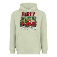 Matcha merry christmas truck Heavyweight Hoodie - BarkalooDesign